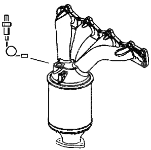 Catalytic Converter (OK-806KLA)
