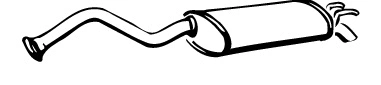 Rear Muffler (RS-200)