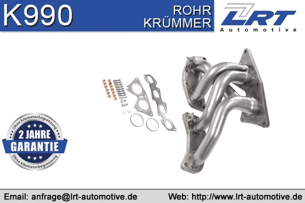 Manifold, exhaust system (ALAK-289)