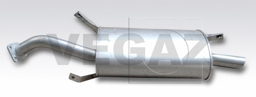 Rear Muffler (VOS-110)