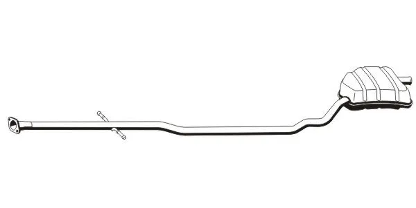 Rear Muffler (MOS-160ERNS)