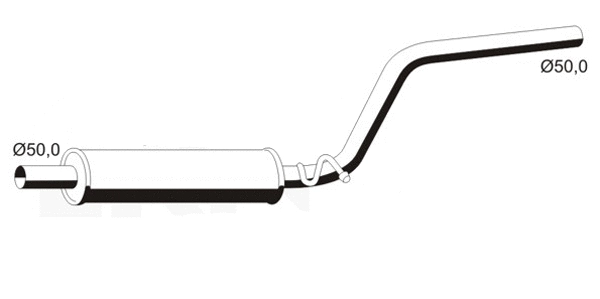 Centre Muffler (VS-443ERNS)