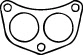 Gasket, exhaust pipe (FD-109)