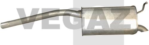 Rear Muffler (VS-444)