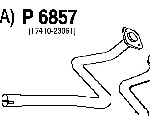 Exhaust Pipe (TR-156)