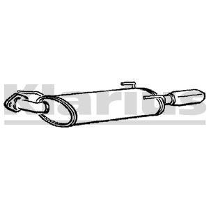 Rear Muffler (OS-502)