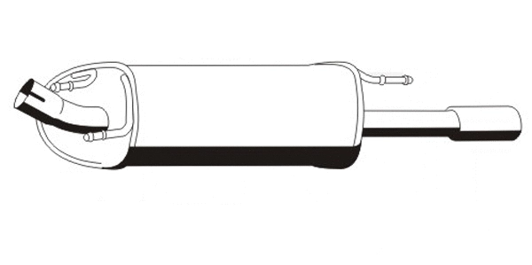 Rear Muffler (FS-446ERNS)