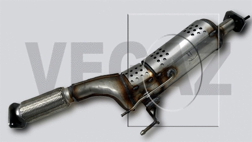 Soot/Particulate Filter, exhaust system (DK-935)