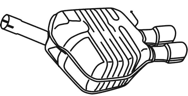 Rear Muffler (VS-657)