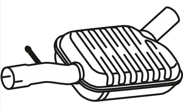 Centre Muffler (VS-586)