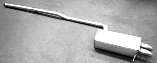 Rear Muffler (VOS-152)