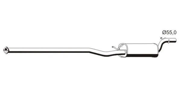 Centre Muffler (FS-573ERNS)