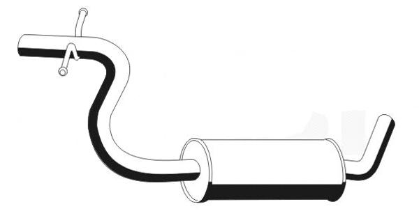 Centre Muffler (VS-390ERNS)