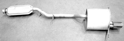 Centre/Rear Muffler (MS-437)