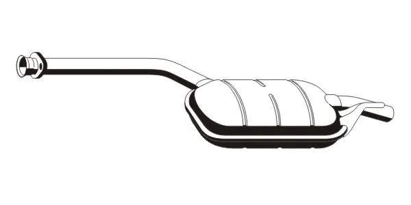 Centre Muffler (MS-106ERNS)