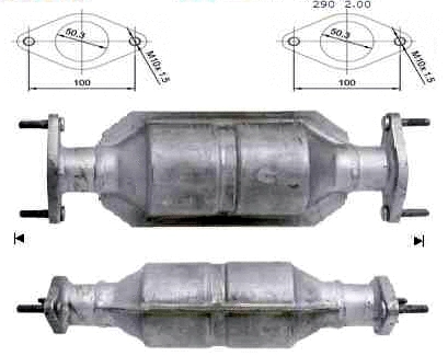 Catalytic Converter (FK-941)