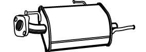 Rear Muffler (DS-197)