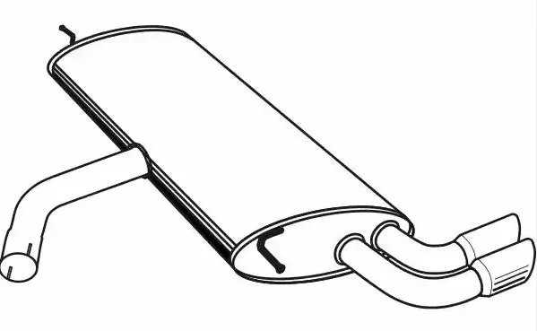 Rear Muffler (AS-424)