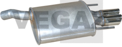 Rear Muffler (SBS-62)
