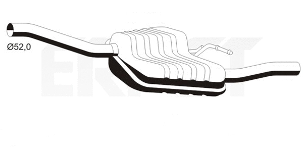 Rear Muffler (FS-467ERNS)