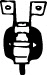 Mount, exhaust system (VG-117)