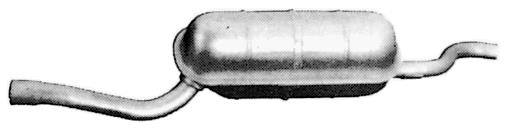 Rear Muffler (FTS-35)