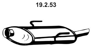 Rear Muffler (PGS-176EBER)