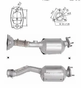 Catalytic Converter (HOK-909)