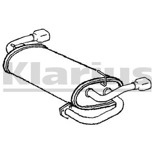 Rear Muffler (MOS-117)