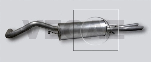 Rear Muffler (AS-156)