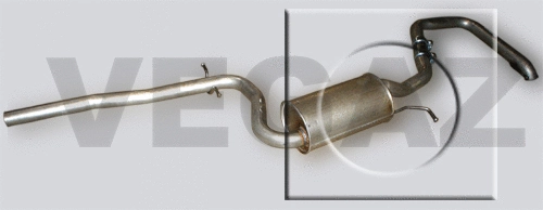 Centre Muffler (VS-597)
