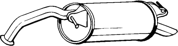 Rear Muffler (TS-299)