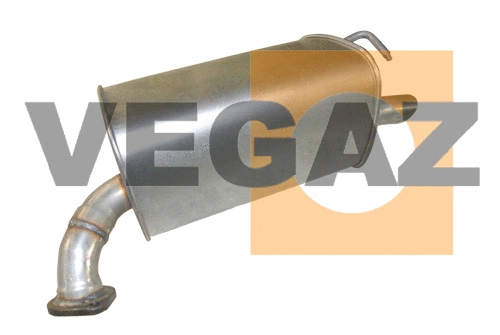 Rear Muffler (MZS-178AT)