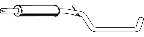 Front Muffler (VS-584)