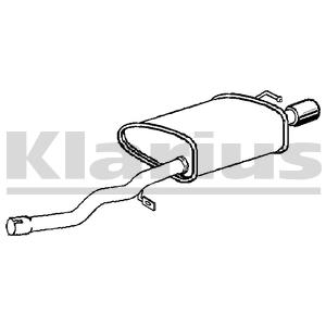 Rear Muffler (AS-284)