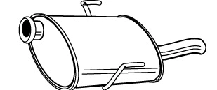 Rear Muffler (PGS-272)
