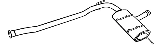 Centre Muffler (RS-199)