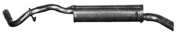 Rear Muffler (MOS-55)