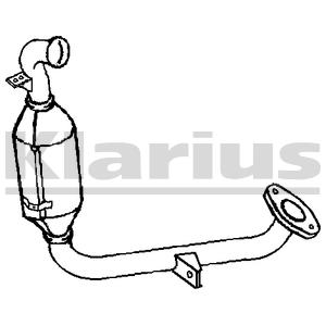 Soot/Particulate Filter, exhaust system (VOK-977)