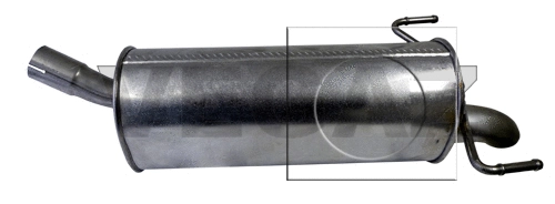 Rear Muffler (OS-537)