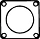 Gasket, exhaust pipe (VD-128)