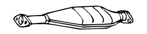Catalytic Converter (OK-961)
