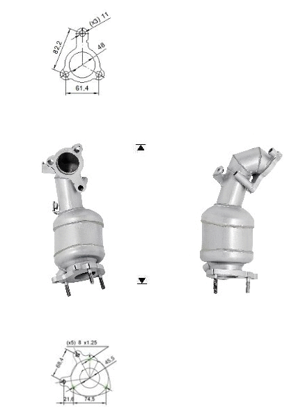 Catalytic Converter (OK-827)