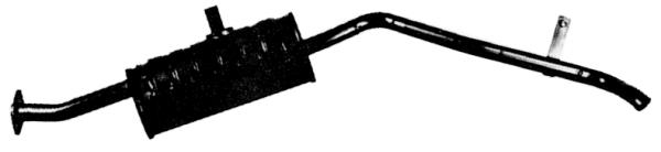 Rear Muffler (SZS-38)