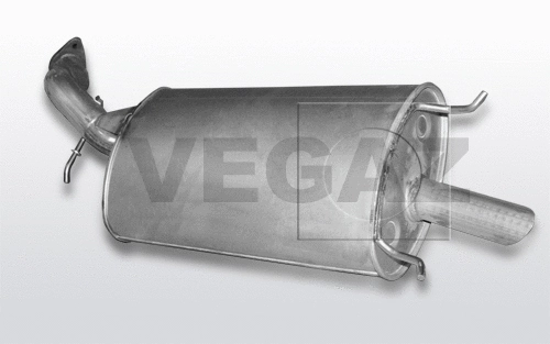 Rear Muffler (MOS-221)