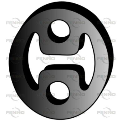 Bracket, muffler (DG-136)