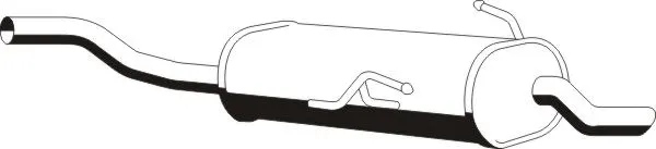 Rear Muffler (BS-246ERNS)