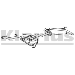 Rear Muffler (FTS-299)