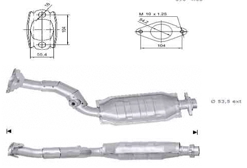 Catalytic Converter (DK-962)