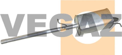 Rear Muffler (VS-543)